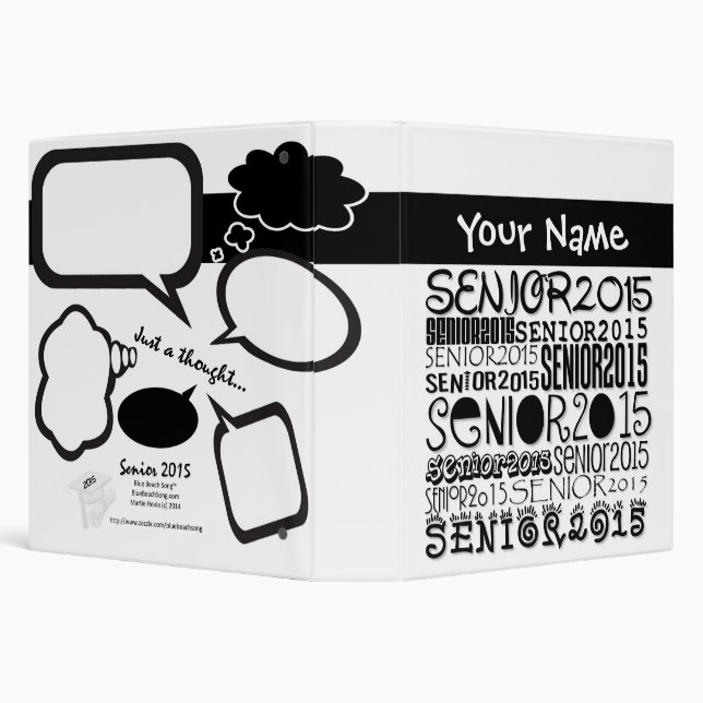 Senior 2015 3-Ring Binder (1.5-inch) (Background)