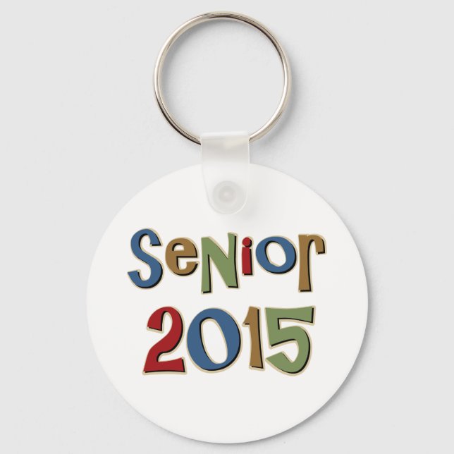 Senior 2015 keychain (Front)