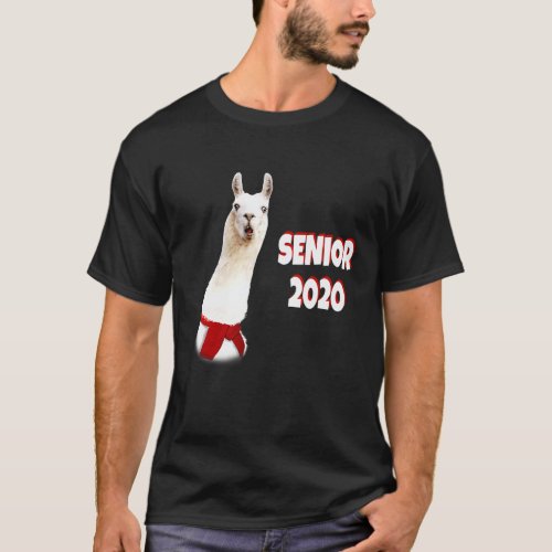 SENIOR 2020  Llama Senior T-Shirt
