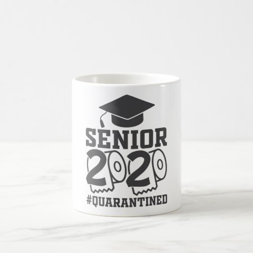 Senior 2020 Quarantined Graduate Funny Coffee Mug