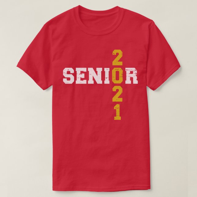 Senior 2021 1 T-Shirt (Design Front)