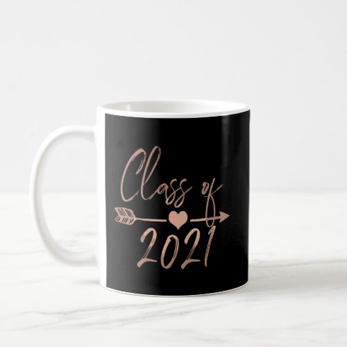 Senior 2021 Class Of 21  Cute Graduation Gift Gir Coffee Mug
