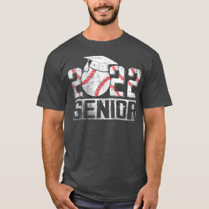Senior 2022 Baseball Vintage Class Of 2022 Graduat T-Shirt