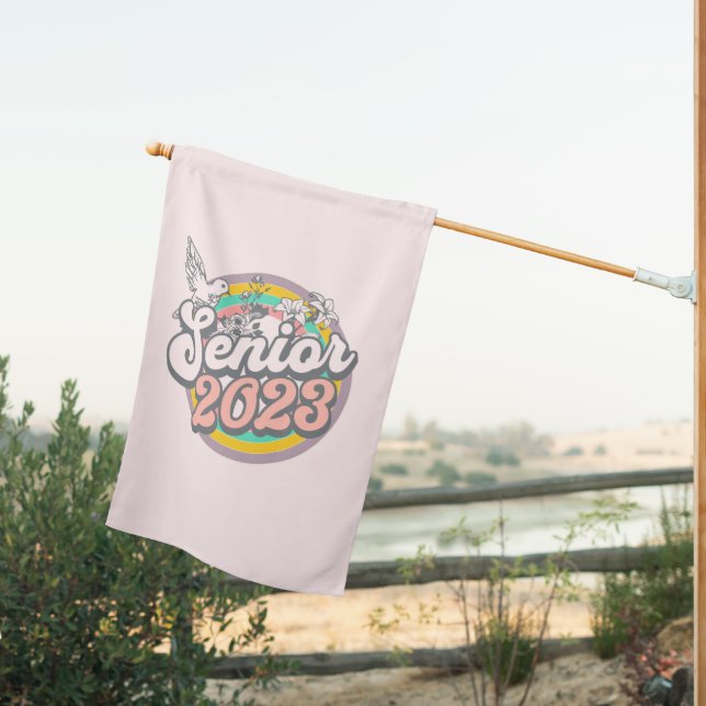 SENIOR 2023 GARDEN FLAG (Insitu (Back))