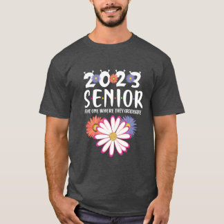 Senior 2023 Graduate Apparel friend T-Shirt