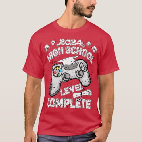 Senior 2023 High School Level Complete 2023 Grad G T_Shirt