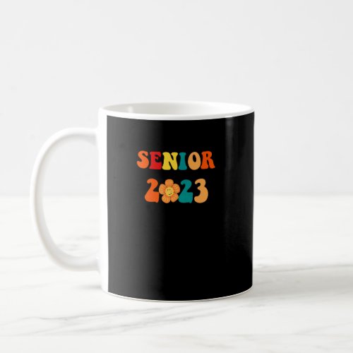 Senior 2023 Retro Teacher Women Kids Back to Schoo Coffee Mug