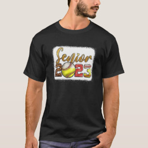 Senior 2023 Soccer  Leopard Senior 2023 Soccer T-Shirt