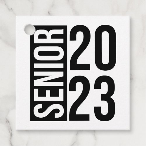 Senior 2023 student grad keepsake memento favor tags