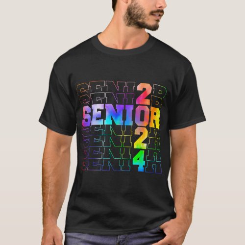 Senior 2024 CLASS OF 2024 Back To School Teacher S T_Shirt