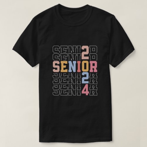Senior 2024 Colorfuk T_Shirt