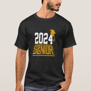 Senior 2024 Graduation School Spirit T-Shirt