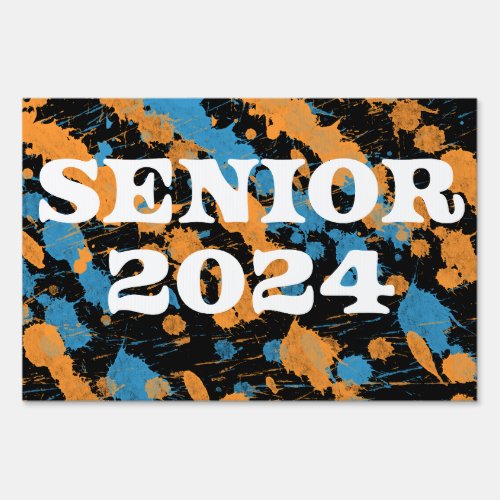Senior 2024  sign