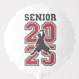 Senior 2025 Basketball Graduate Sport Balloon