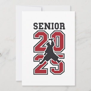 Senior 2025 Basketball Graduate Sport Invitation