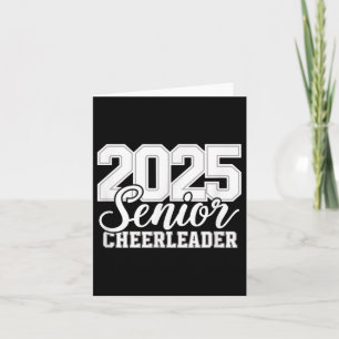 Senior 2025 Cheer Team Mom High School Graduation  Card