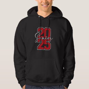 Senior 2025 Class of 25 High School College Gradua Hoodie