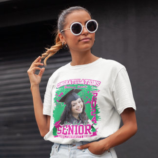 Senior 2025 Custom Graduation Family Matching T-Shirt