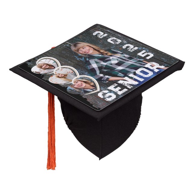 Senior 2025  graduation cap topper (Angled)