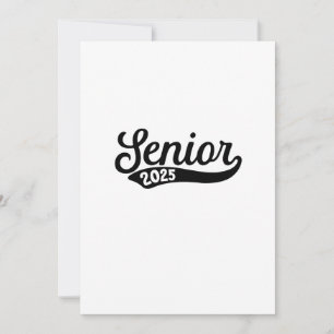 Senior 2025 Graduation Last Day of School  Invitation