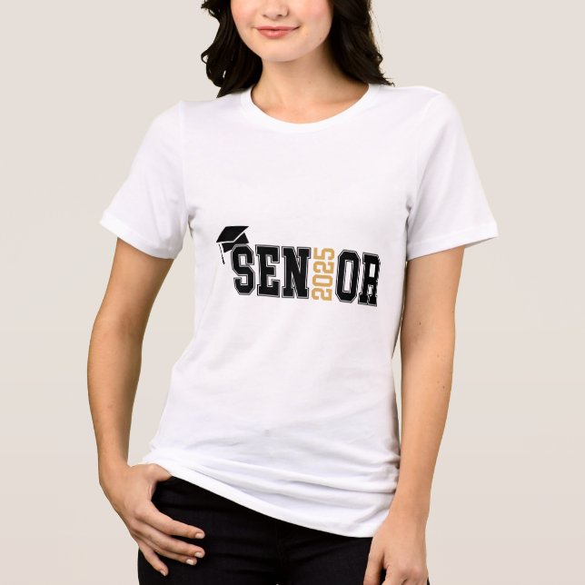 Senior 2025 Graphic Tee (Front)