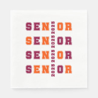 Senior 2025 napkins
