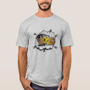 Senior 2025 School Graduation Blackout  T-Shirt