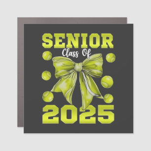 Senior 2025 Softball Graduate Graduate Sport  Car Magnet