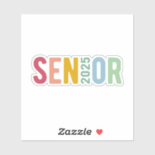 Senior 2025 sticker