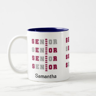 Senior 2025 Two-Tone coffee mug