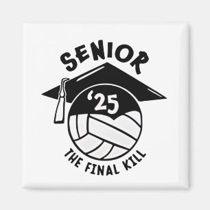 Senior 2025 Volleyball Graduation  Magnet