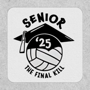 Senior 2025 Volleyball Graduation  Patch