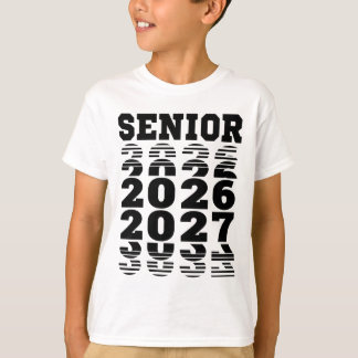 Senior 2026 2027 Cl Of Graduation  T-Shirt