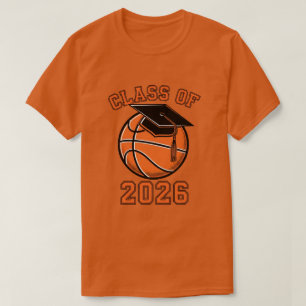 Senior 2026 Basketball Player Class of 2026 Grad T-Shirt