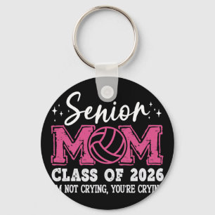 Senior 2026 Cl Of 2026 Senior Mom Volleyball Gradu Keychain