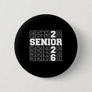 Senior 2026 class of 2026 high school college button