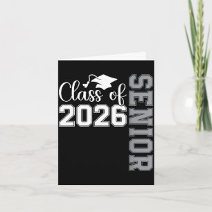 Senior 2026 class of 2026 high school college card
