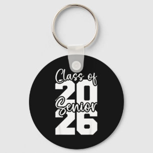Senior 2026 class of 2026 high school college keychain