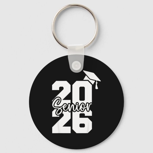 Senior 2026 class of 2026 high school college keychain (Front)