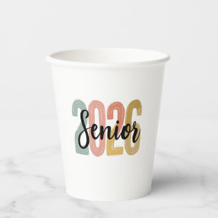 Senior 2026 Graduation 2026 Senior Graduate Gift Paper Cups