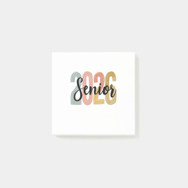 Senior 2026 Graduation 2026 Senior Graduate Gift  Post-it Notes (Front)
