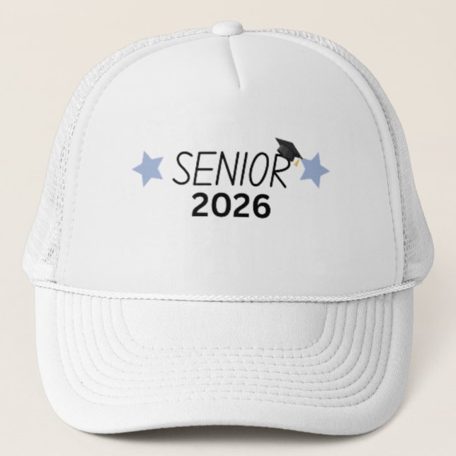 Senior 2026 Graduation Hat Class of 2026  (Front)