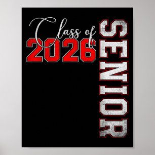 Senior 2026 Graduation My Last First Day Of Cl Of Poster
