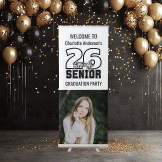 Senior 2026 Graduation Retractable Banner