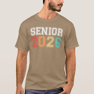 Senior 2026 Graduation Retro Vintage friend T-Shirt