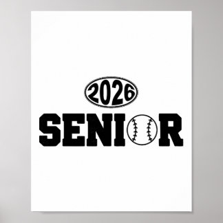 Senior 2026 Sell Athlete Graduate Graduation  Poster