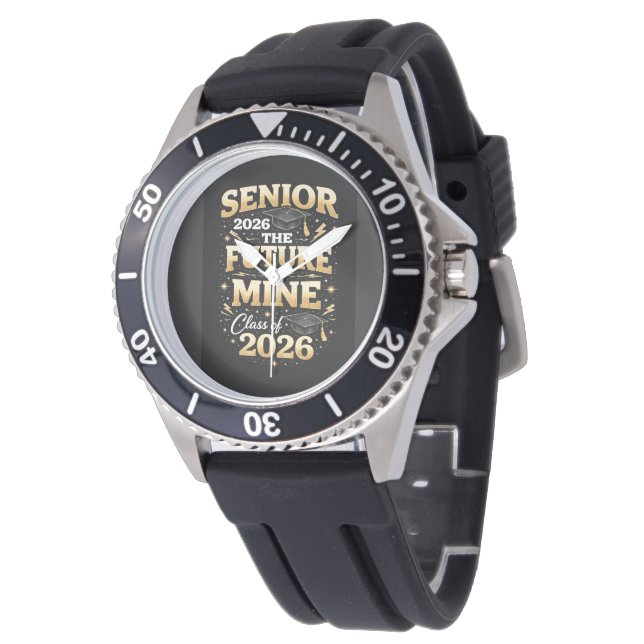 Senior 2026 – The Future is Mine Watch (Angled)