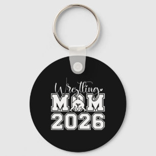 Senior 2026 Wrestling Mom Proud Senior 2026 Mom Gr Keychain