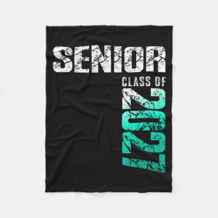 Senior 2027 class of 2027 graduation fleece blanket