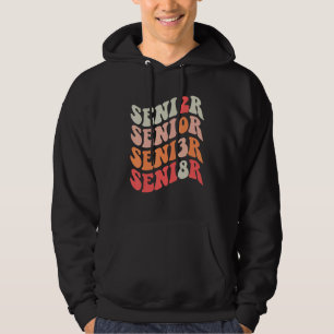 Senior 2038 Retro Class Of 2038 Back To School Gra Hoodie